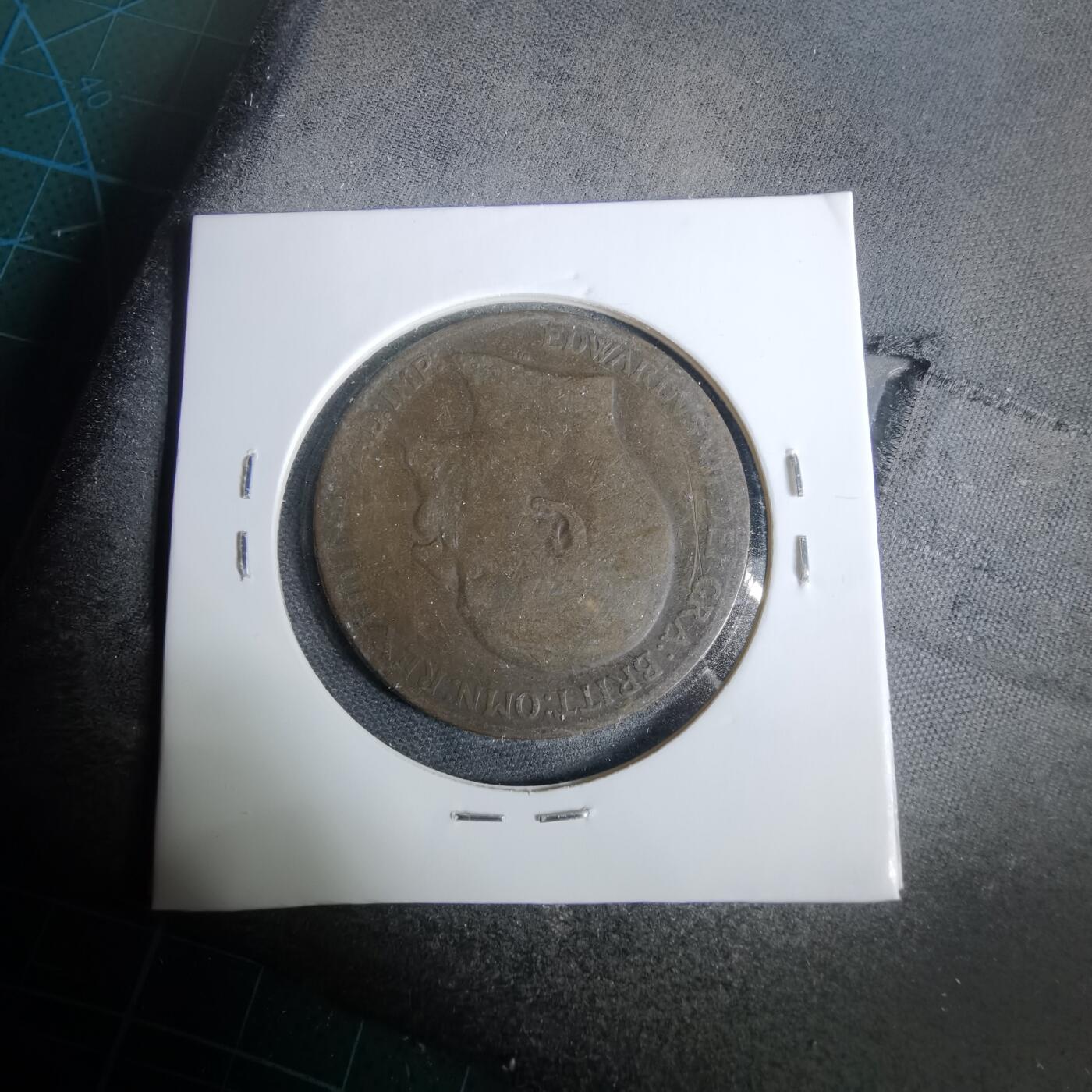 沼泽如烟--第925场 英国1909年1便士