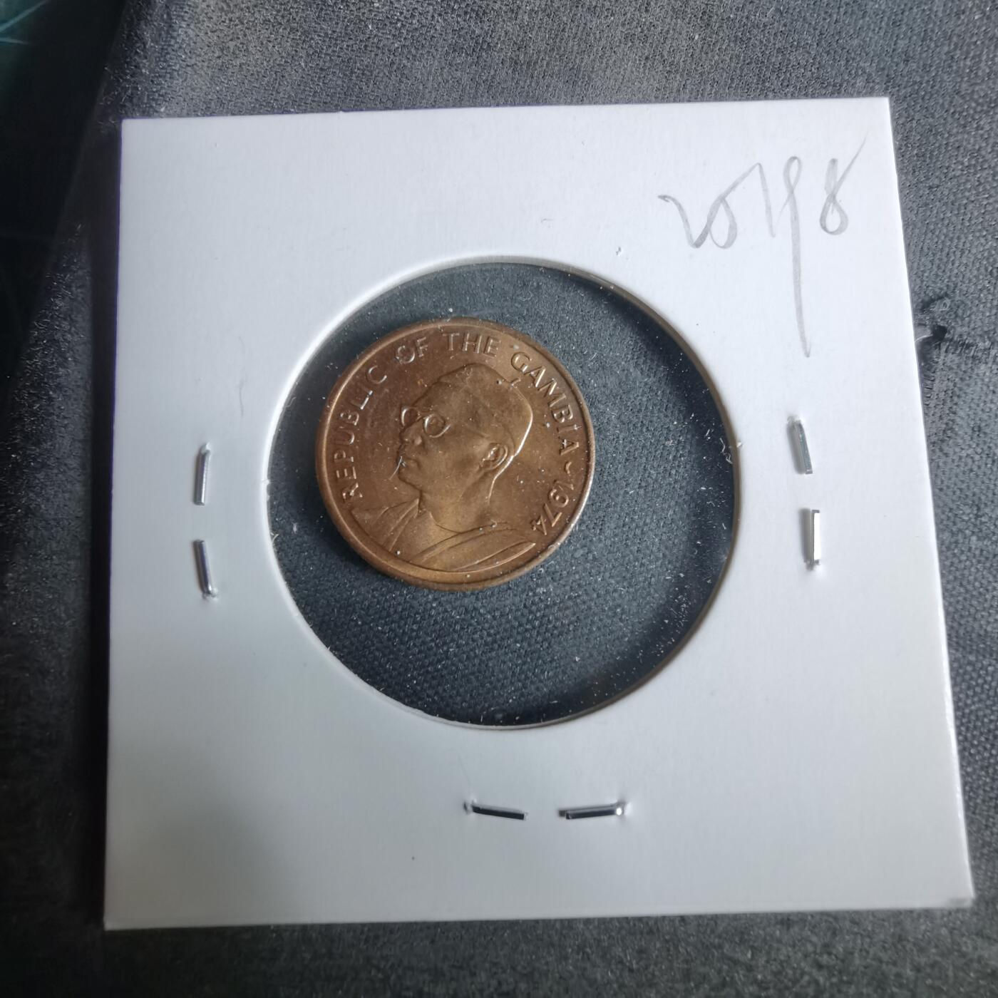 沼泽如烟--第925场 冈比亚1974年一分