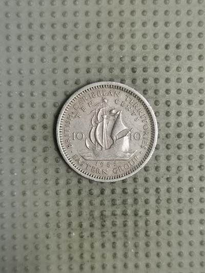 2025年第135场各国散币拍卖（总第135场） - 东加勒比1955年10分