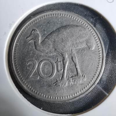 沼泽如烟--第925场 - 巴布亚新几内亚1975年20托伊