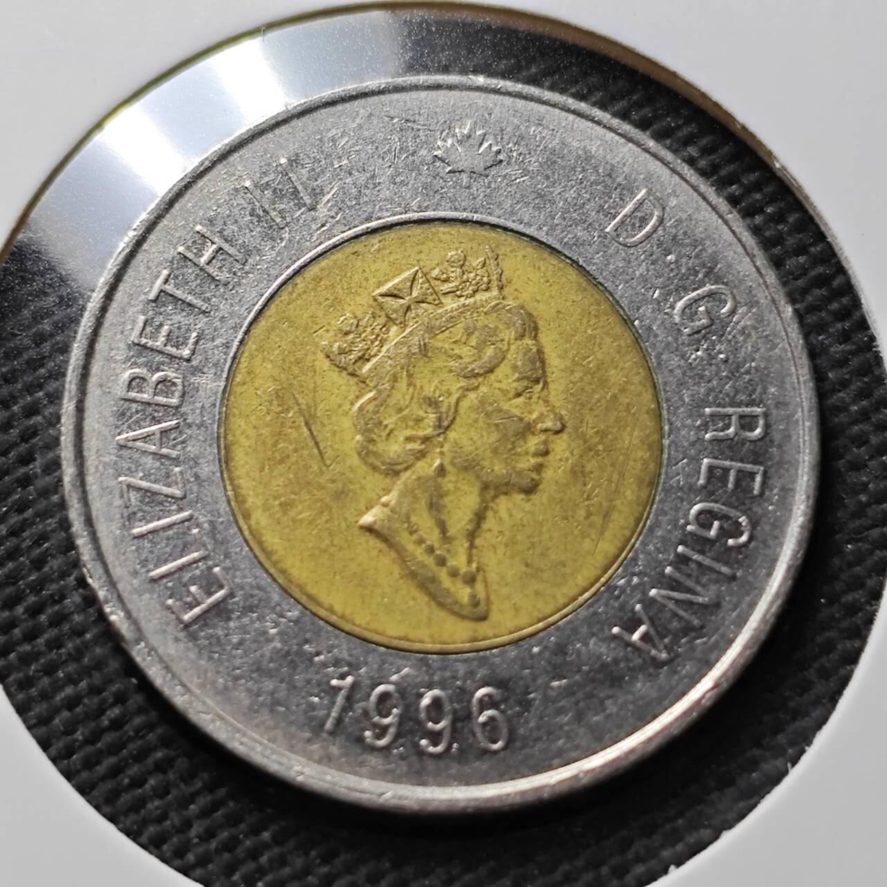 KK钱币收藏小铺 第376期  2月预留时间 周末发货  加拿大2元