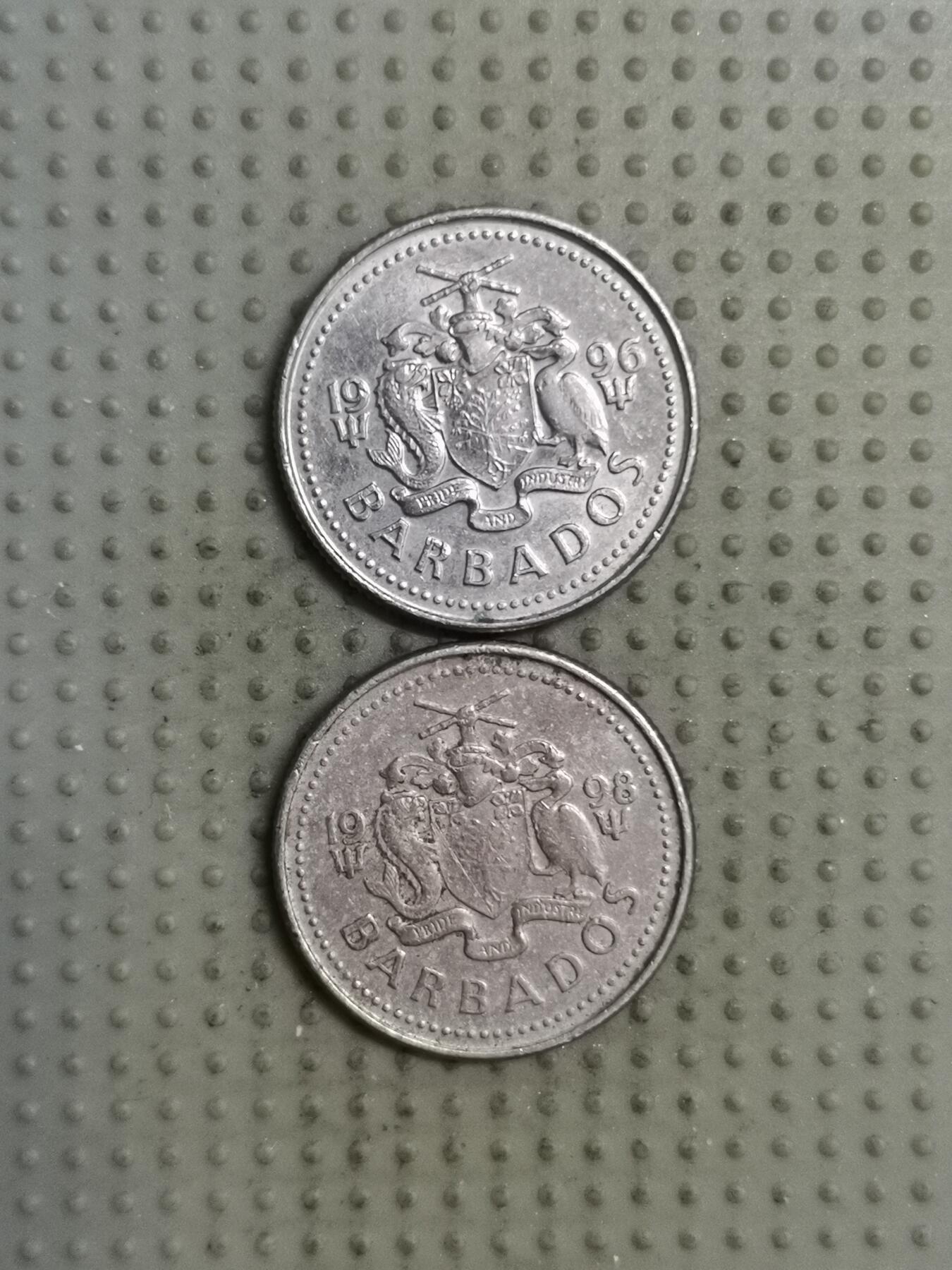 2025年第135场各国散币拍卖（总第135场） 巴巴多斯10分2枚