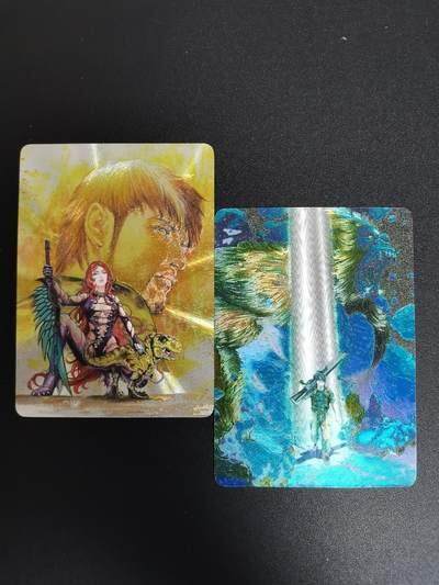 NO.17 好又多金牌大场，新店点关注不迷路！每周一站式配齐，方便凑单！（周6晚8点截拍，卖家送拍0抽成！） - 百里卡牌 港漫水浒再生猿限编粗闪卡2张 一张71/350+一张253/350