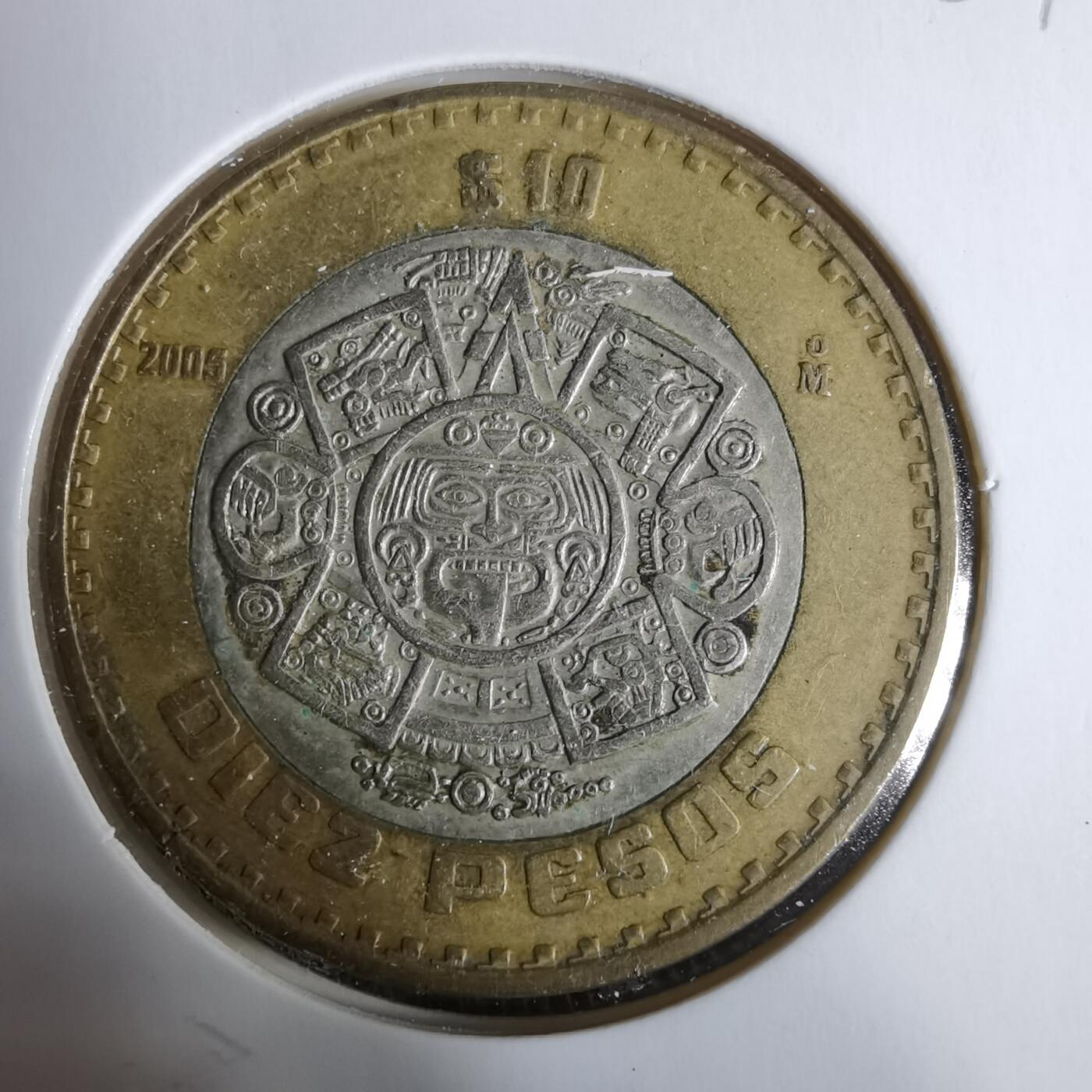 沼泽如烟--第925场 墨西哥2005年10比索