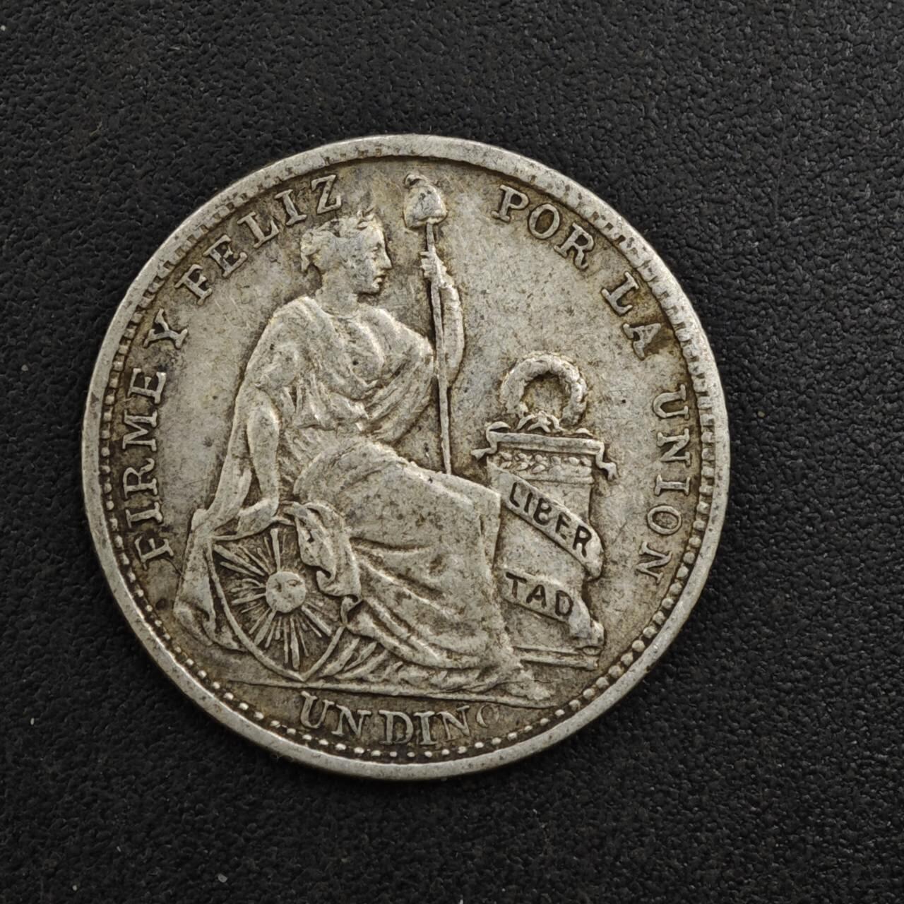 【淘币小摊】实时拍第八百二十二拍   银币套币场   满百包邮可预留二周 每周一统一发货   秘鲁1913年10分银币