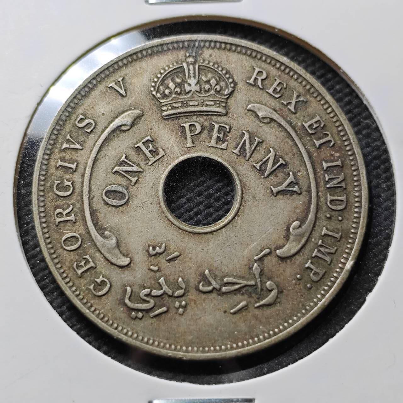 KK钱币收藏小铺 第376期  2月预留时间 周末发货  1936英属西非1便士镍币