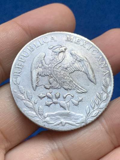 《竞宝斋》第446场 周日，周一，2场连拍 （全场包邮） - 墨西哥1890 MO MH版 8R鹰洋银币