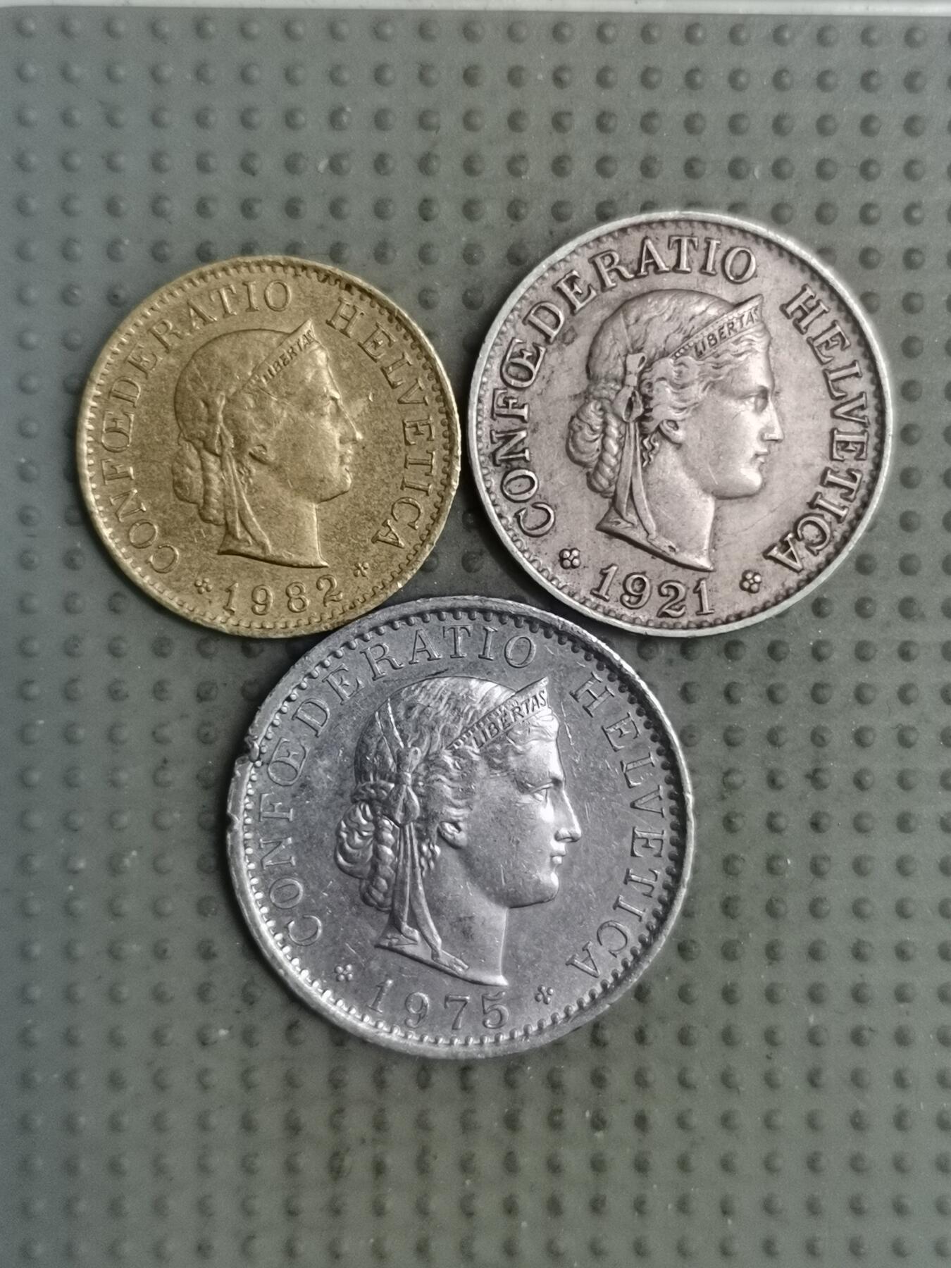 2025年第134场各国散币拍卖（总第134场） 瑞士3枚