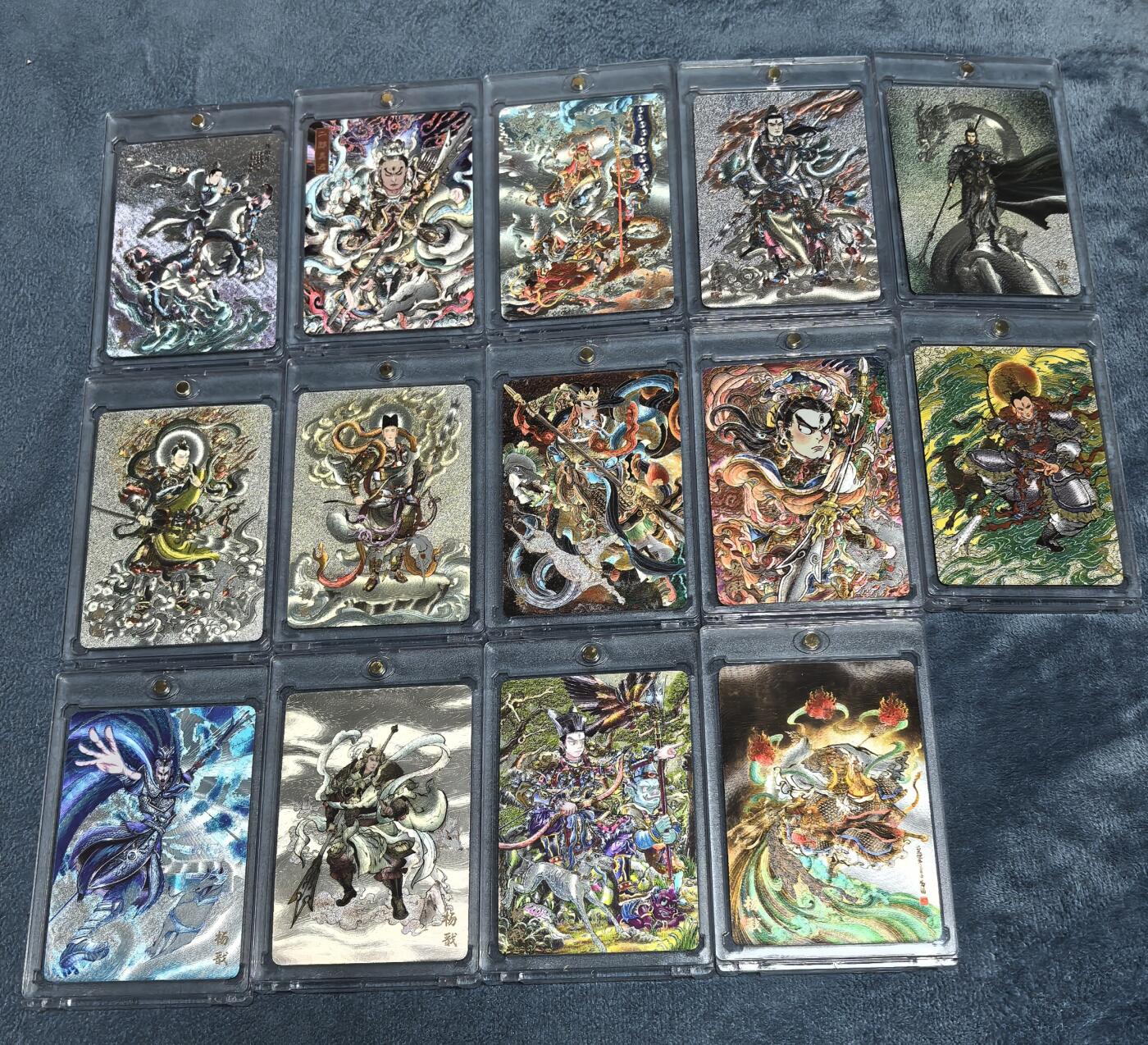 天玑星卡拍第147期《12.8周一截拍》持续收拍收评中 满赠卡需备注 万享 杨戬 天眼破元限定卡 粗闪 15张 全套