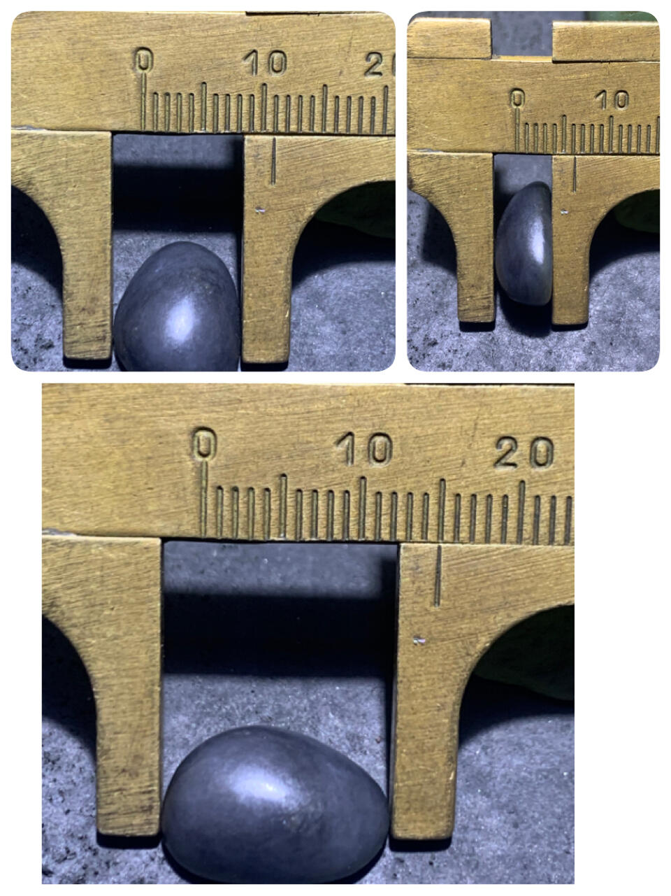 精美和田玉青花小独籽原石一颗，