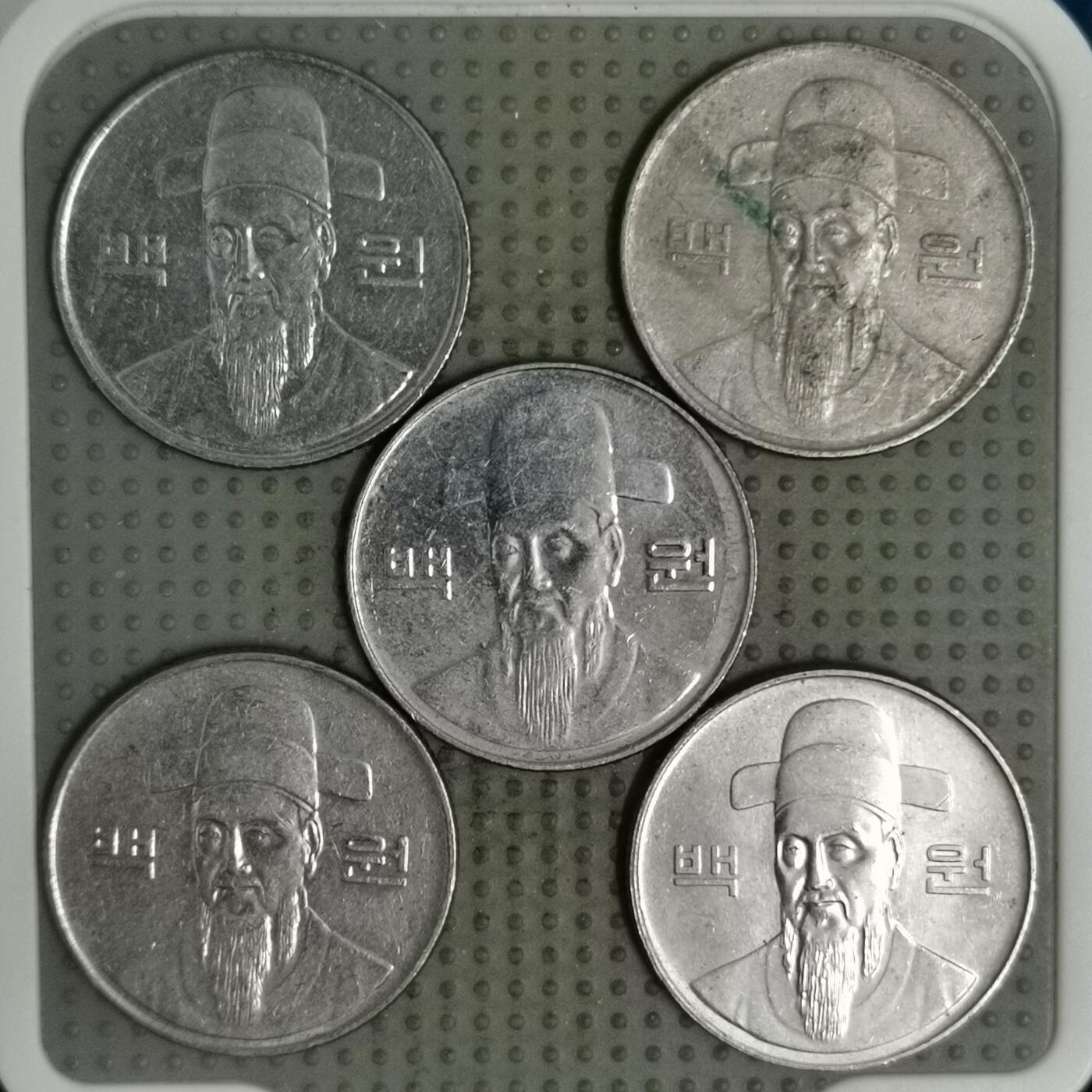 2025年第135场各国散币拍卖（总第135场） 韩国100韩元5枚