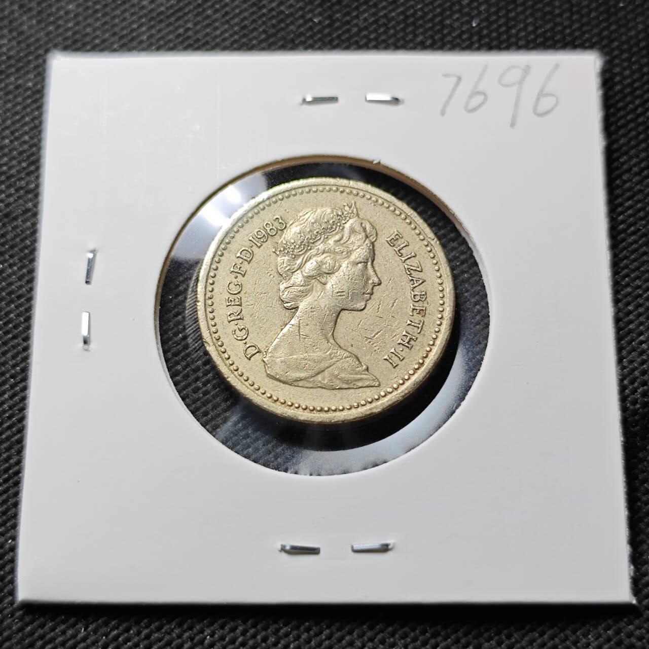 KK钱币收藏小铺 第376期  2月预留时间 周末发货  英国1镑