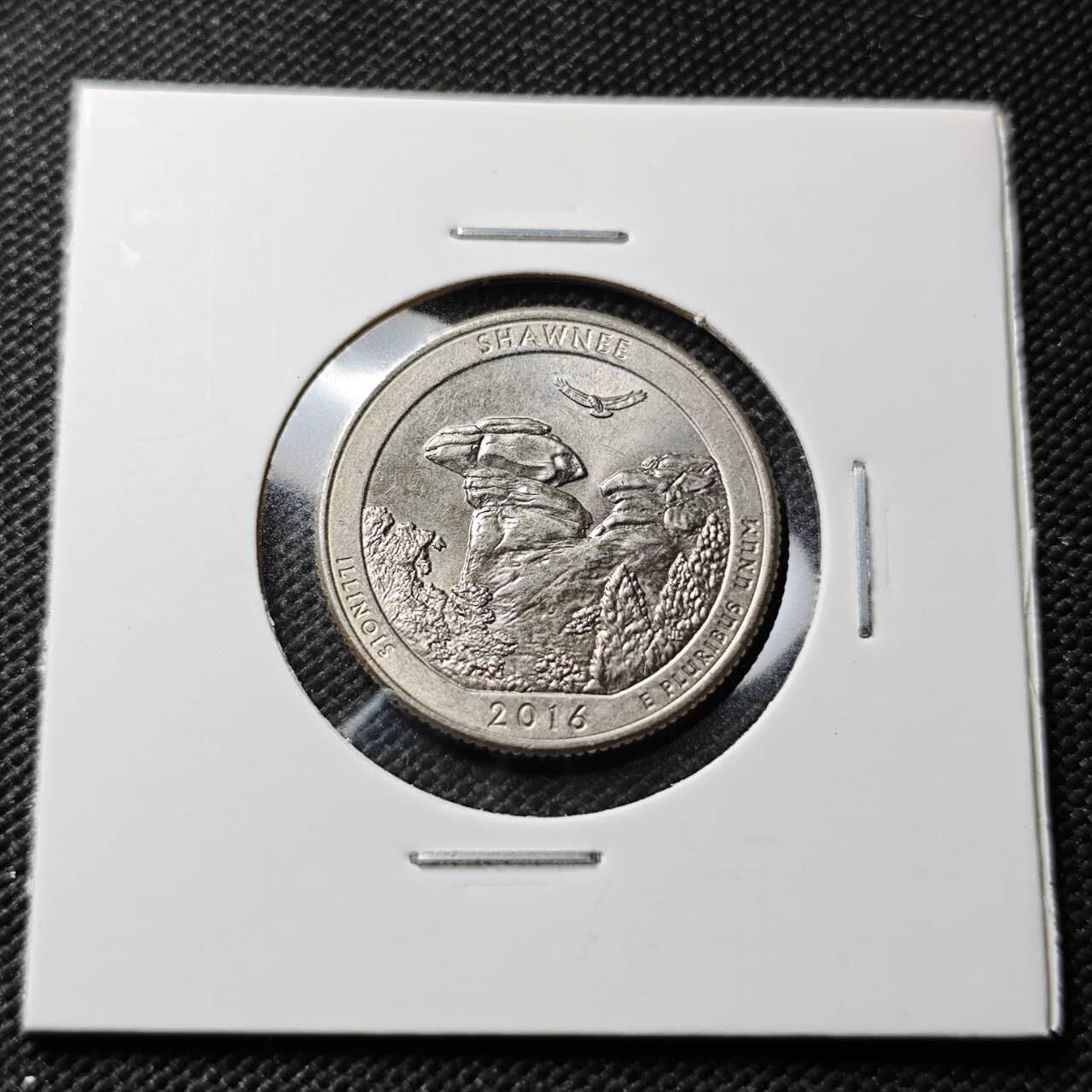 KK钱币收藏小铺 第376期  2月预留时间 周末发货  美国25分纪念币 好品