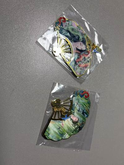 秋萤阁第36期 (12月10日周三晚上21点截拍，欢迎竞拍)  - 趣卡社万物有灵 书签一对