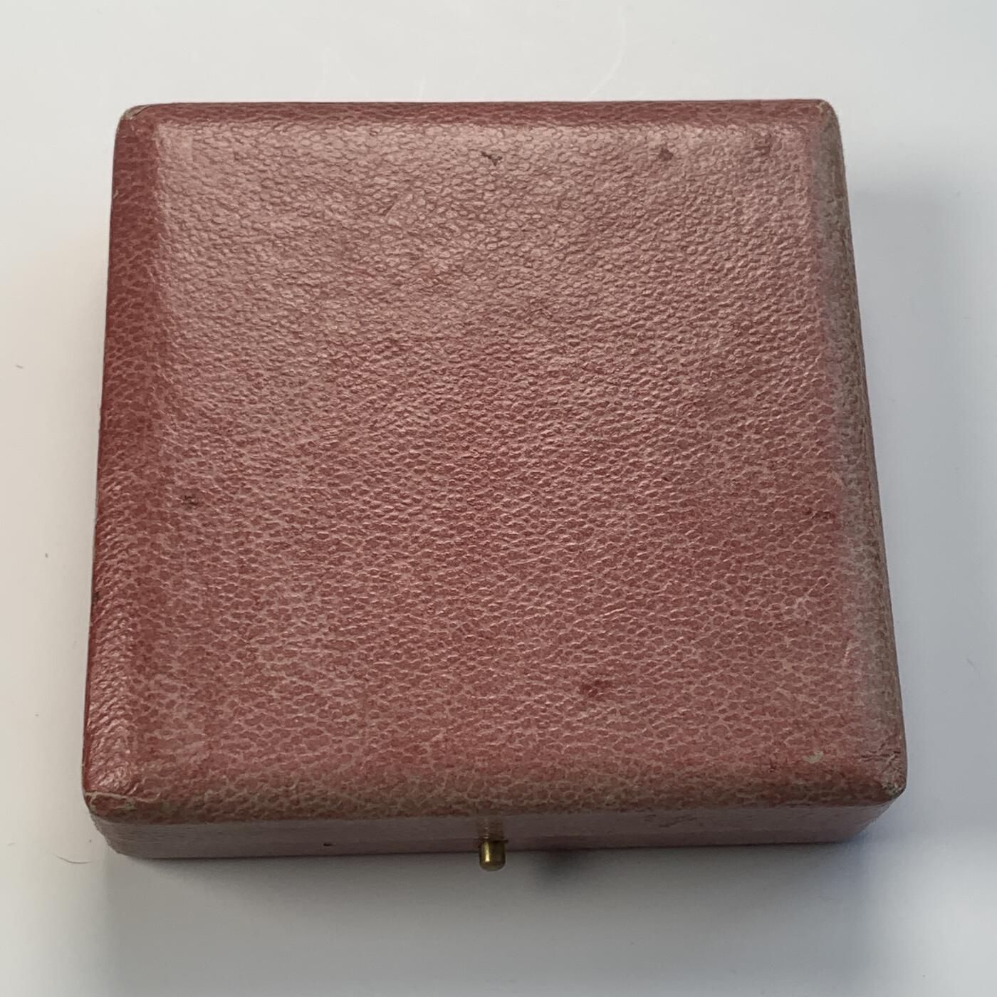 掌中浮雕-藏着的欧洲第045场 1869年德国汉堡阿尔托纳区展览会纪念铜章，60mm，原盒