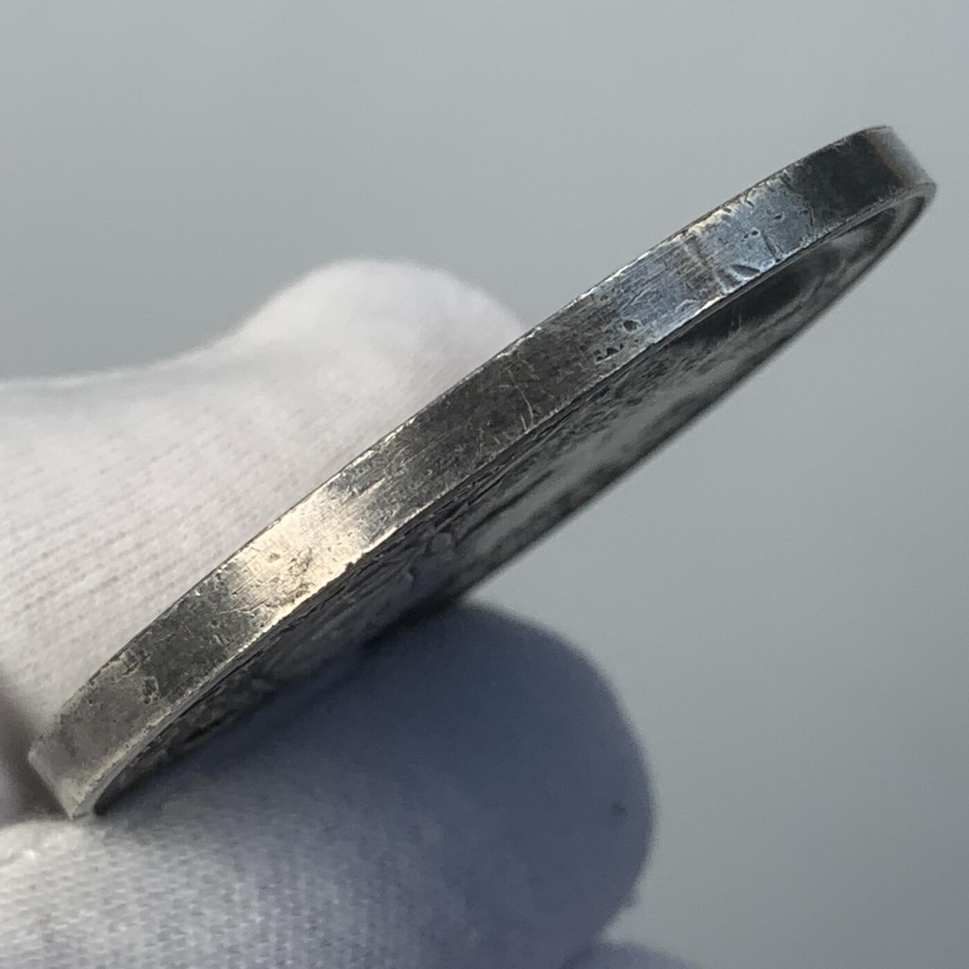 掌中浮雕-藏着的欧洲第045场 1897年英国维多利亚女王登基60周年纪念章，51mm，42g，白色金属镀银材质，稀少品种，BHM-3514