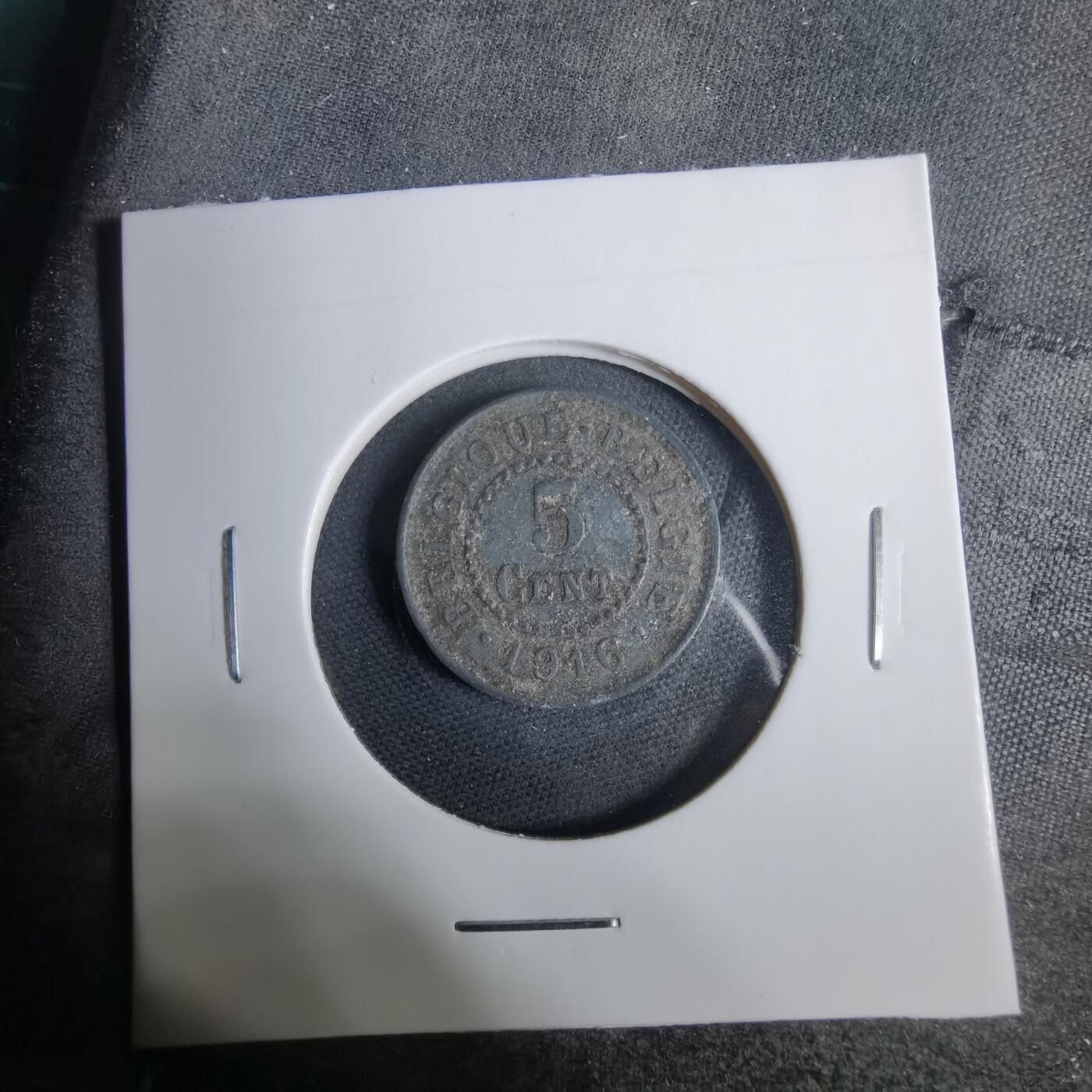 沼泽如烟--第925场 比利时1916年五分