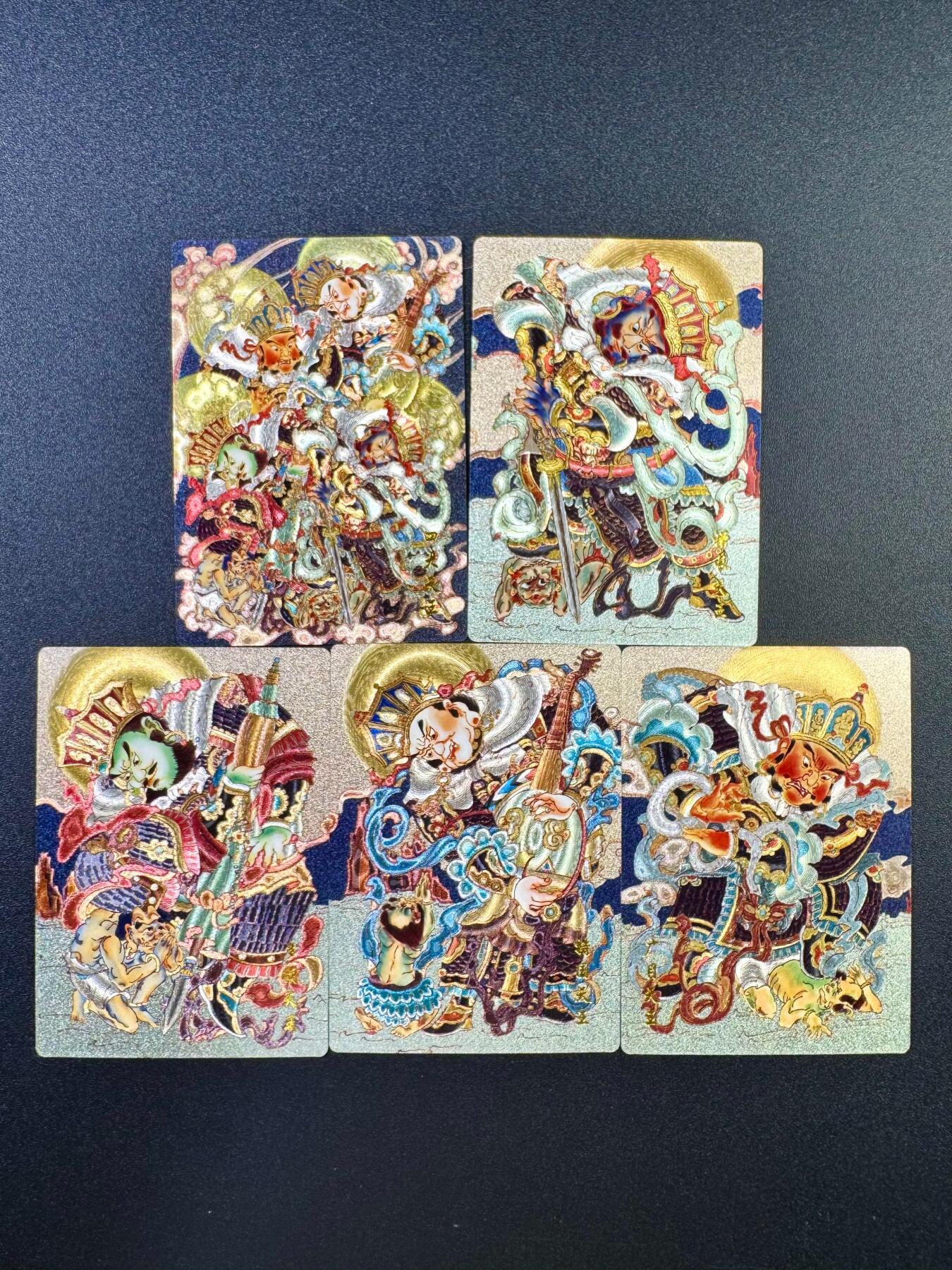 NO.17 好又多金牌大场，新店点关注不迷路！每周一站式配齐，方便凑单！（周6晚8点截拍，卖家送拍0抽成！） 山河潮玩 心染《四大天王》与合体卡粗闪5张