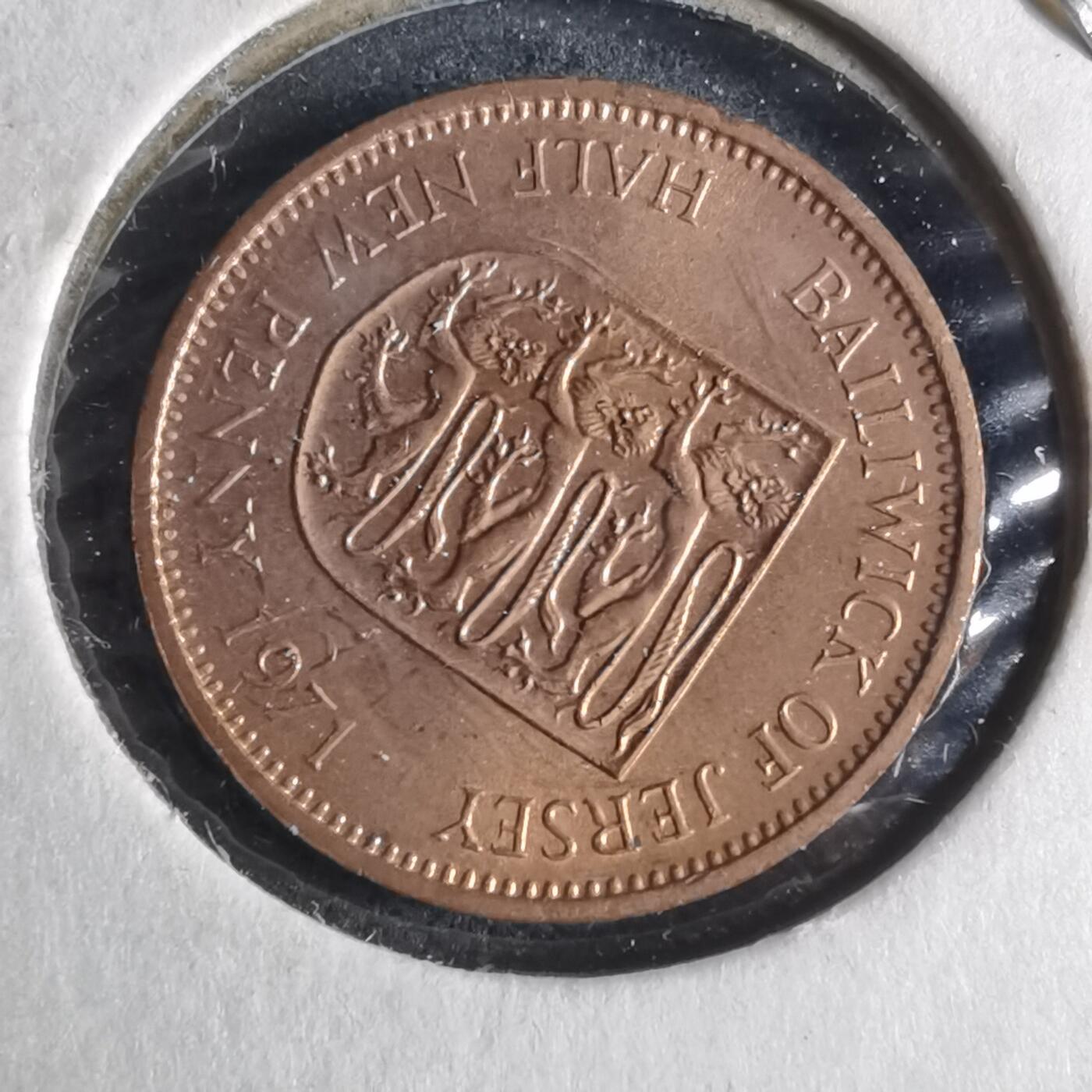 沼泽如烟--第925场 泽西1971年半便士