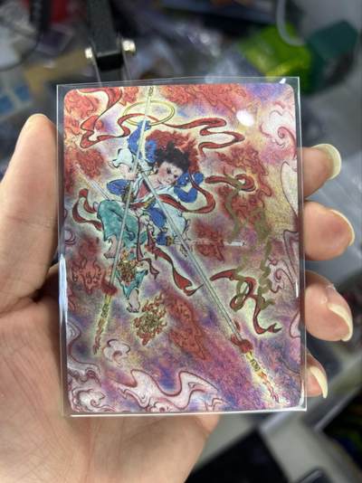 喜灰玩卡首拍第一期免佣金 - 启读文化孙强老师八仙礼盒亲签粗闪特卡哪吒