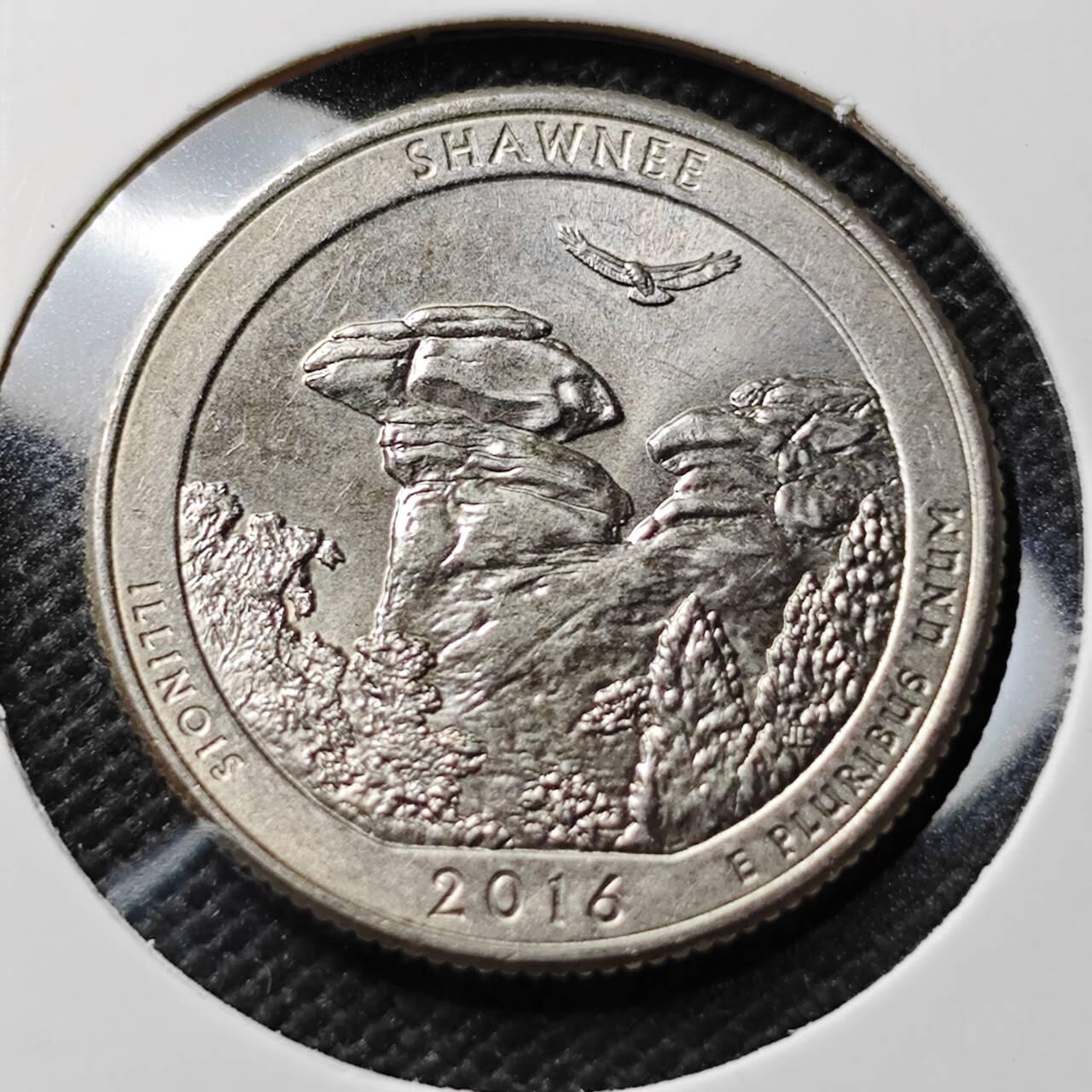 KK钱币收藏小铺 第376期  2月预留时间 周末发货  美国25分纪念币 好品