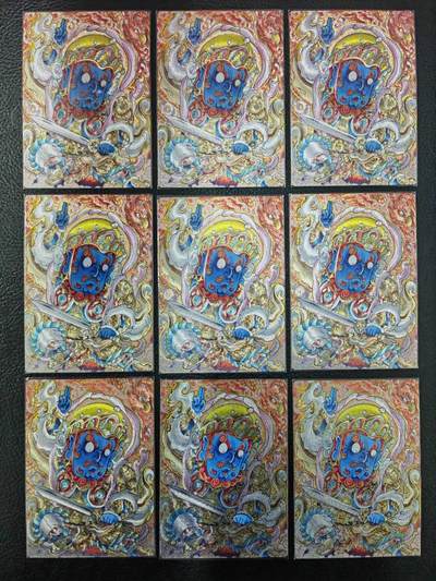 阳大大卡牌拍卖第86期（持续收拍品，周六晚上九点截拍，进群福利早知道） - 【九宫天王】卡德曼 山丘 增长天王 九宫粗闪