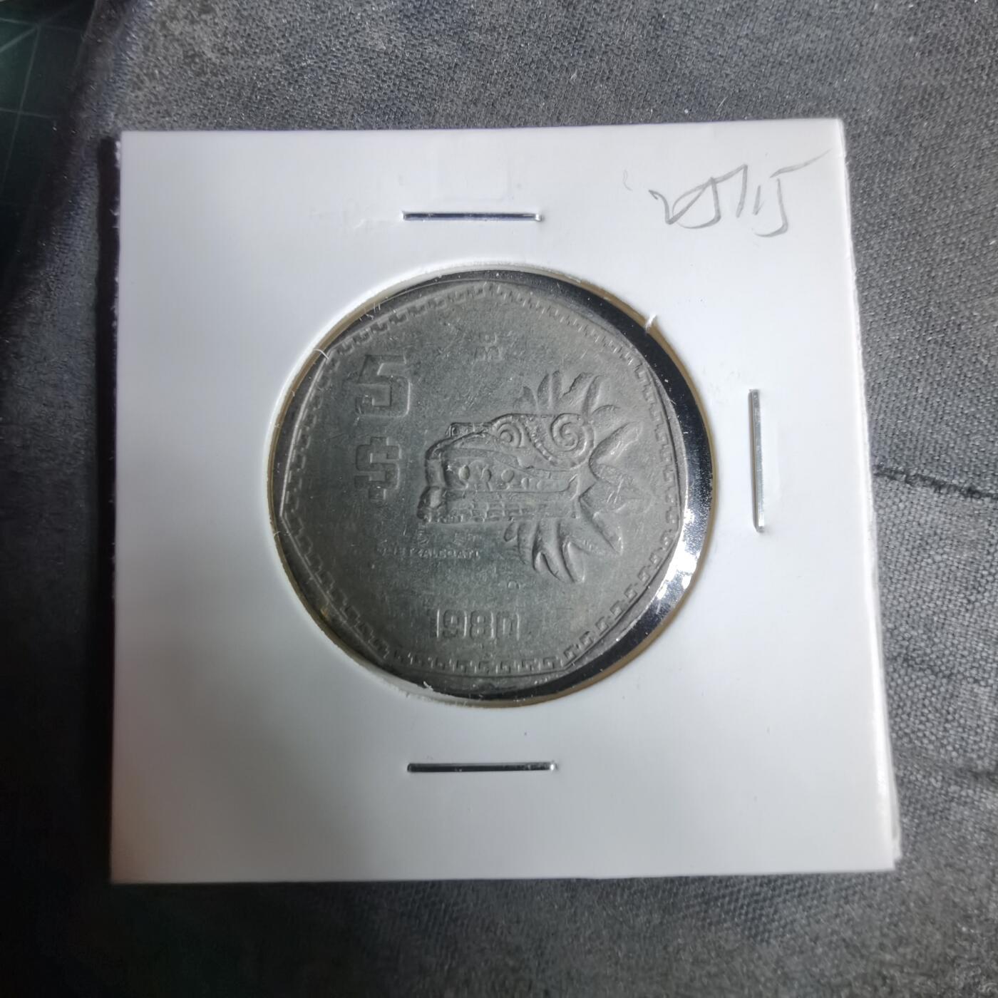 沼泽如烟--第925场 墨西哥1980年5比索