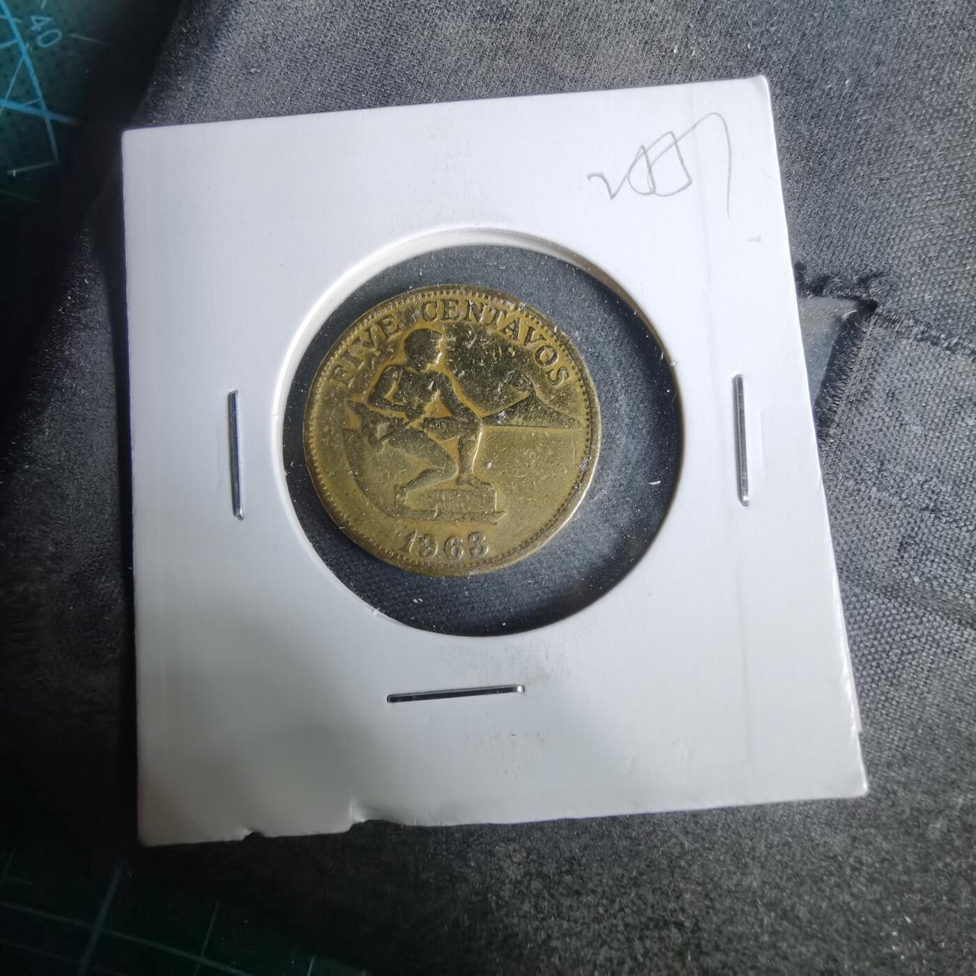 沼泽如烟--第925场 菲律宾1963年五分