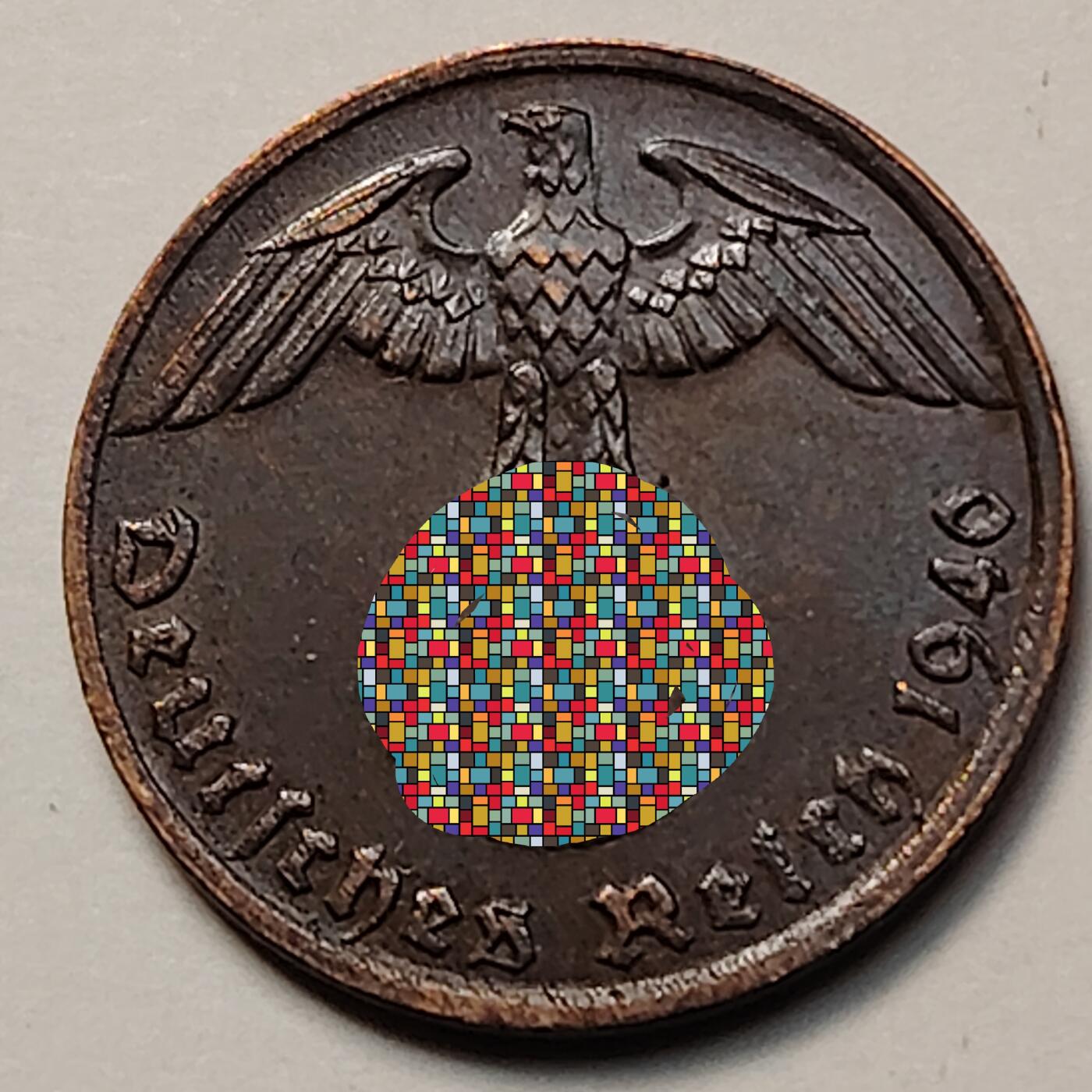 布加迪🐬～世界钱币(上海)🌾第 263 期 /  各国套币和散币 德国🇩🇪 1940年 1芬尼