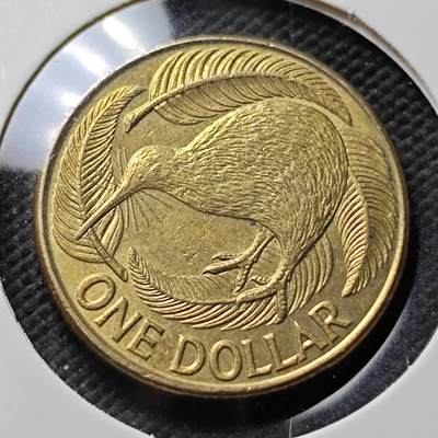 KK钱币收藏小铺 第376期  2月预留时间 周末发货 -  新西兰1元