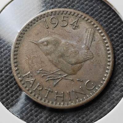 KK钱币收藏小铺 第376期  2月预留时间 周末发货 -  英国1法新铜币