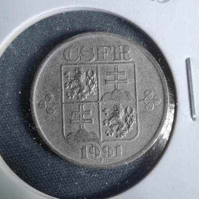 沼泽如烟--第925场 - 捷克斯洛伐克1991年50赫勒