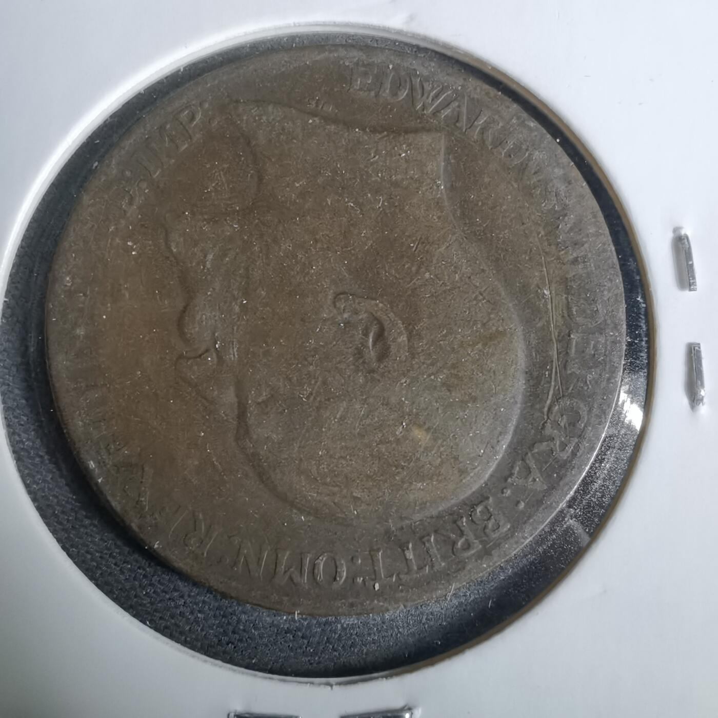 沼泽如烟--第925场 英国1909年1便士