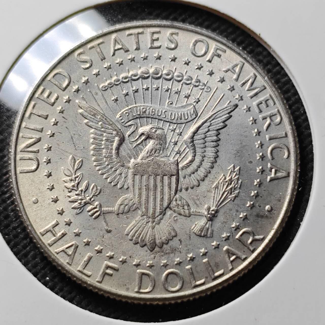 KK钱币收藏小铺 第376期  2月预留时间 周末发货  1990美分50分 好品