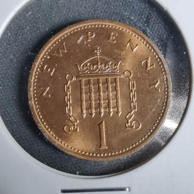 沼泽如烟--第925场 - 英国1971年1便士