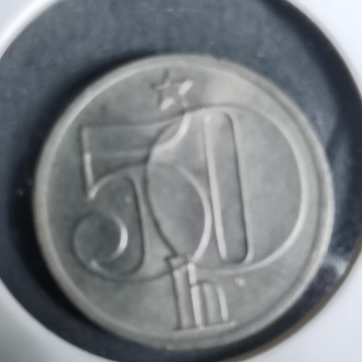 沼泽如烟--第925场 捷克斯洛伐克1982年50赫勒