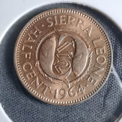 沼泽如烟--第925场 - 塞拉利昂1964年半分