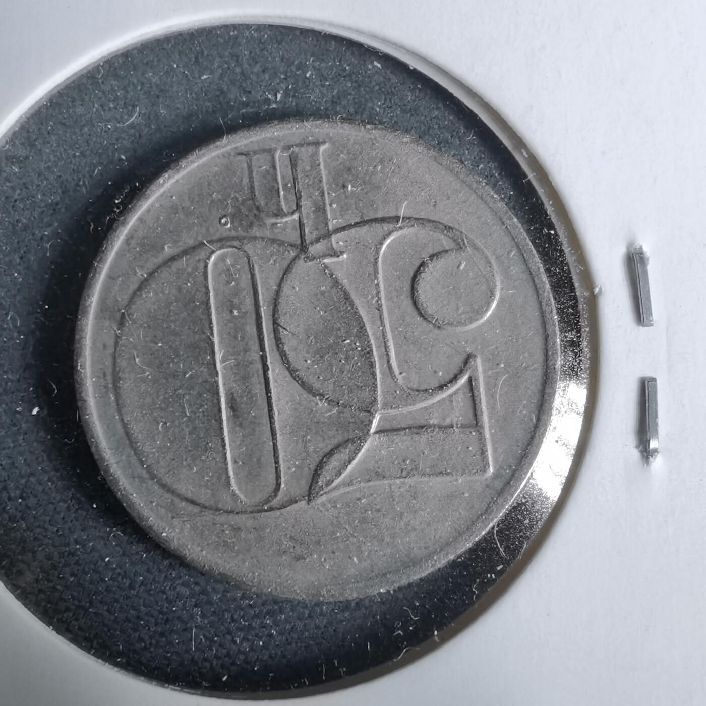 沼泽如烟--第925场 捷克斯洛伐克1991年50赫勒