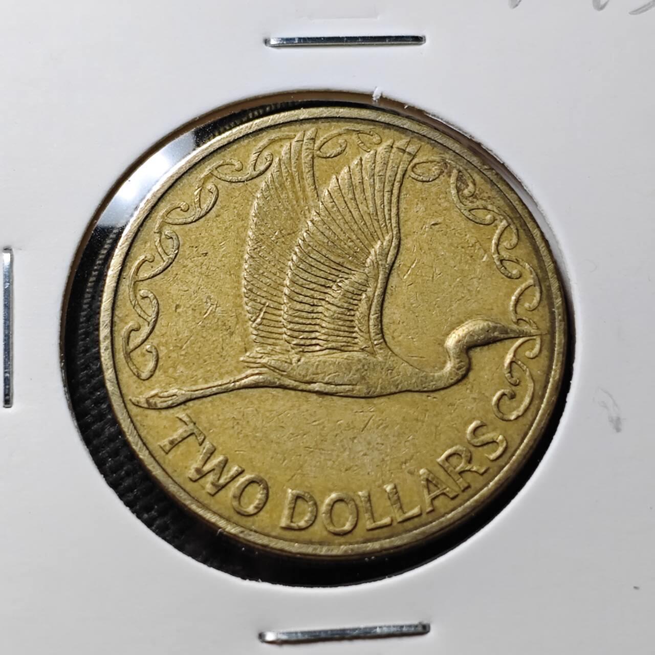 KK钱币收藏小铺 第376期  2月预留时间 周末发货  新西兰2元