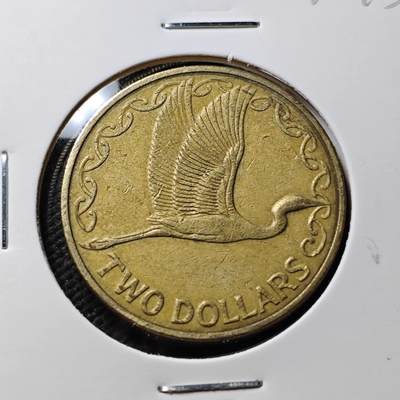 KK钱币收藏小铺 第376期  2月预留时间 周末发货 -  新西兰2元