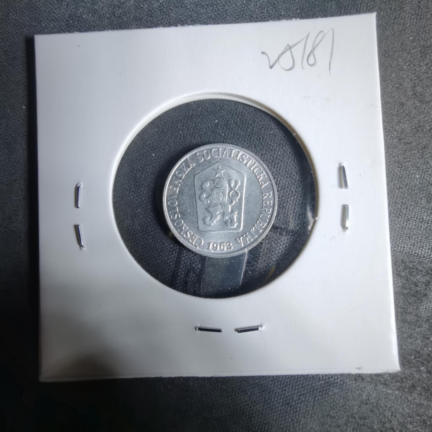 沼泽如烟--第925场 捷克1963年1赫勒