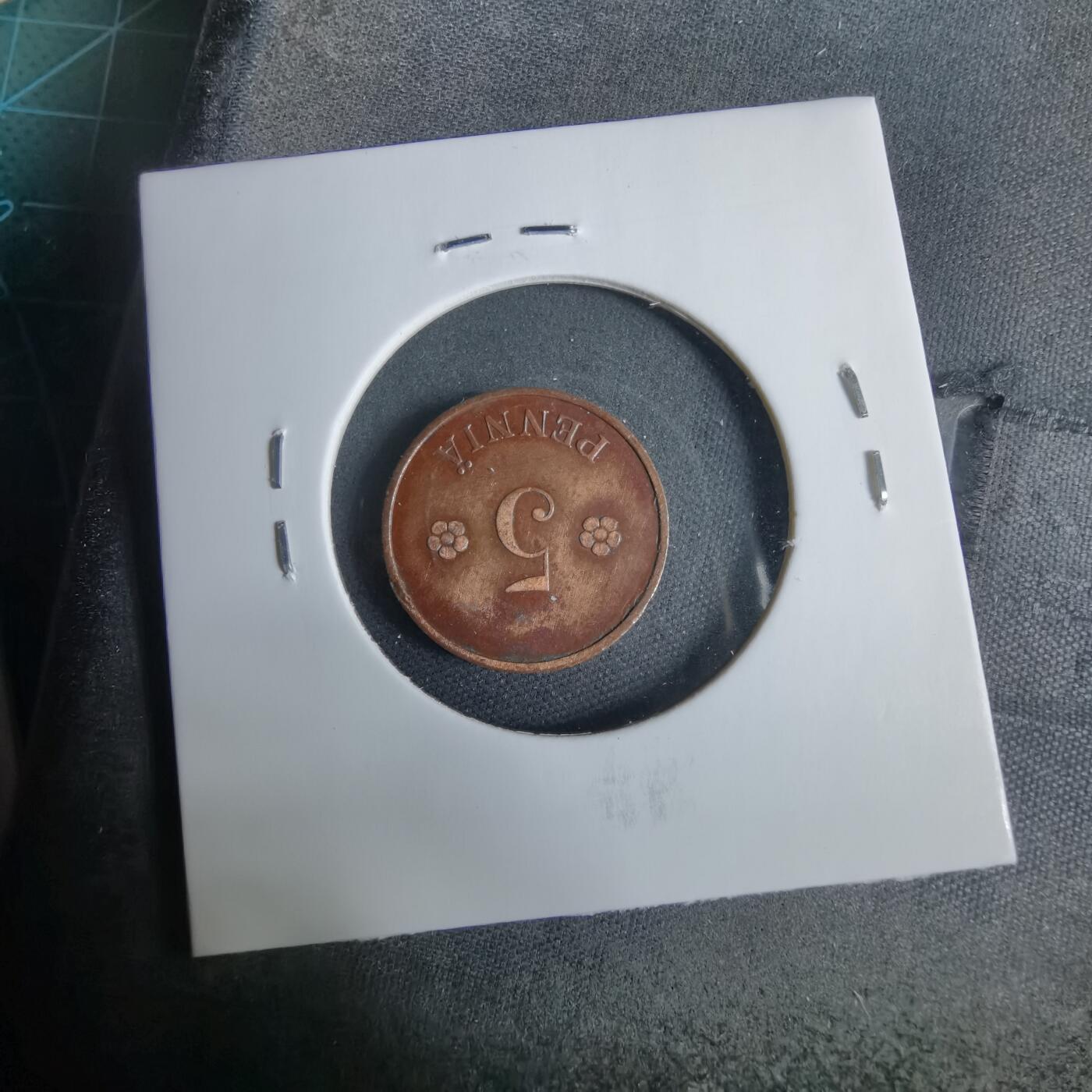 沼泽如烟--第925场 芬兰1919年5芬尼