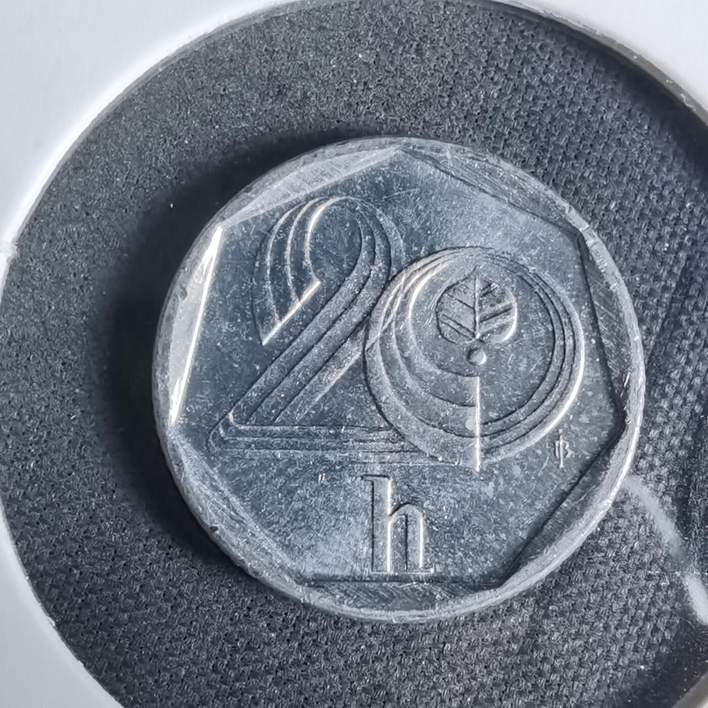 沼泽如烟--第925场 捷克1997年20赫勒