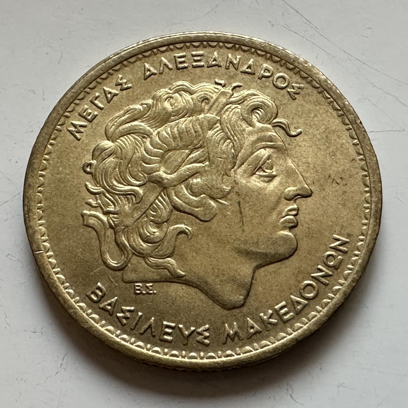 🌹外币初藏🌹🐯2025年第139场  每周二四六晚8️⃣点 接代拍 希腊2000年100德拉克马