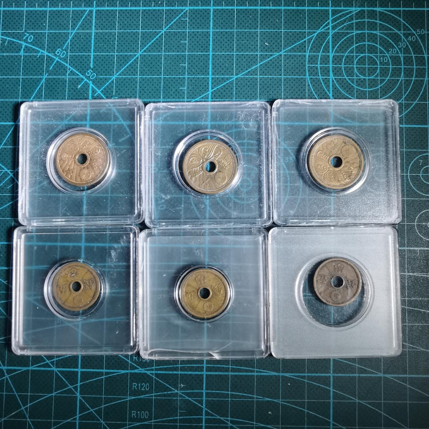 沼泽如烟--第927场 黄铜十钱六枚全年份