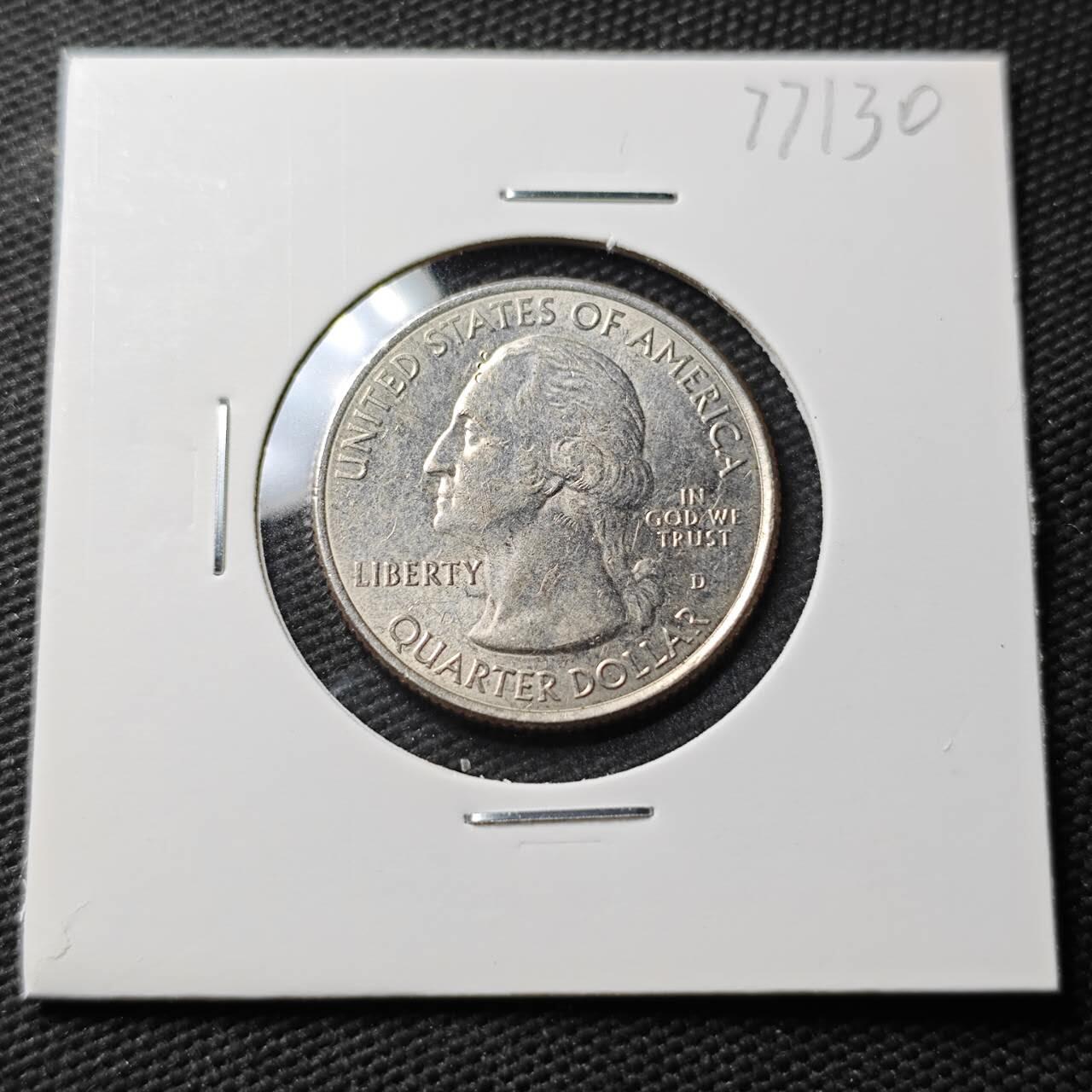 KK钱币收藏小铺 第377期  2月预留时间 周末发货  美国25分纪念币