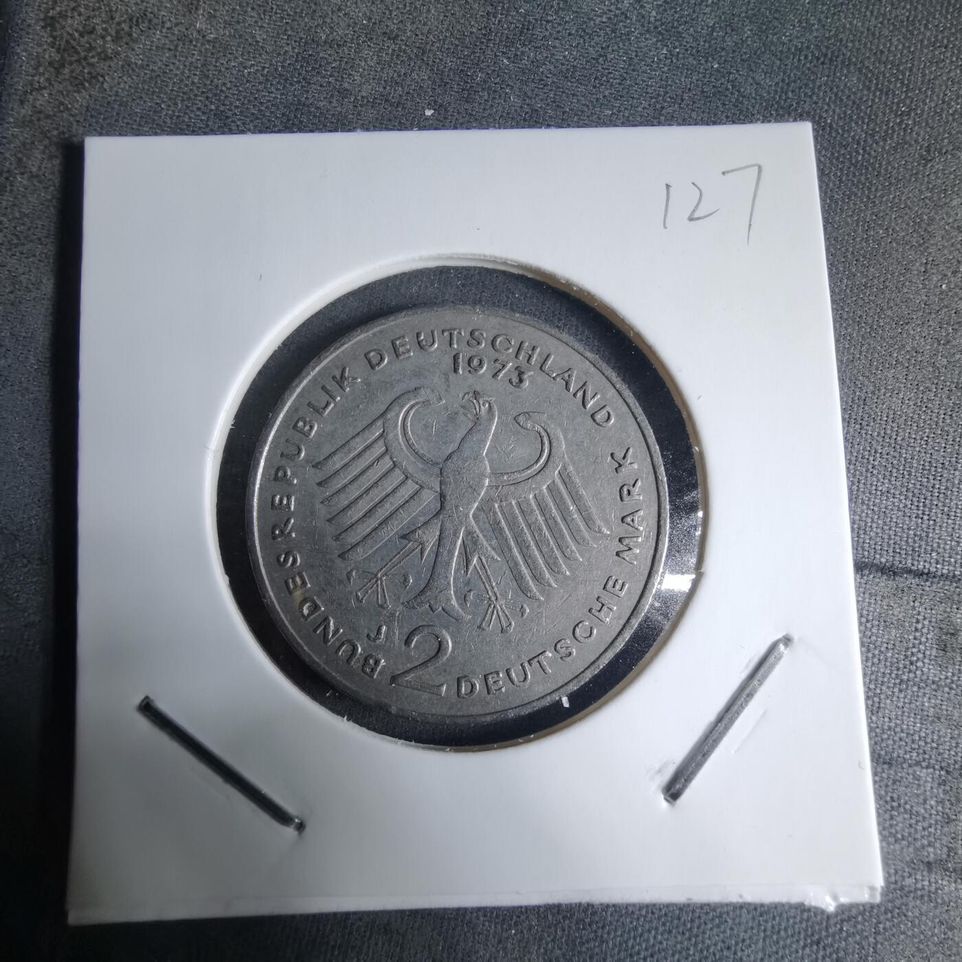 沼泽如烟--第926场 德国1973年2马克