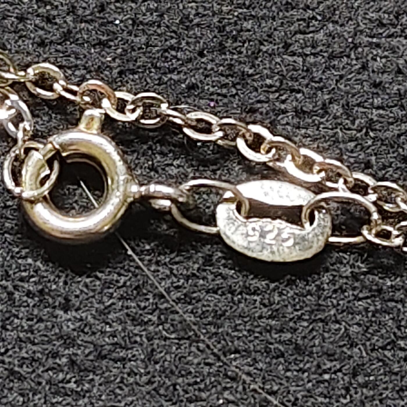 【全场包邮】纯粹捡漏拍485场（免费代拍第22场） 【杂件】银饰品18.73克一组-含925银链3条+银蛙指环1个+银珠2个