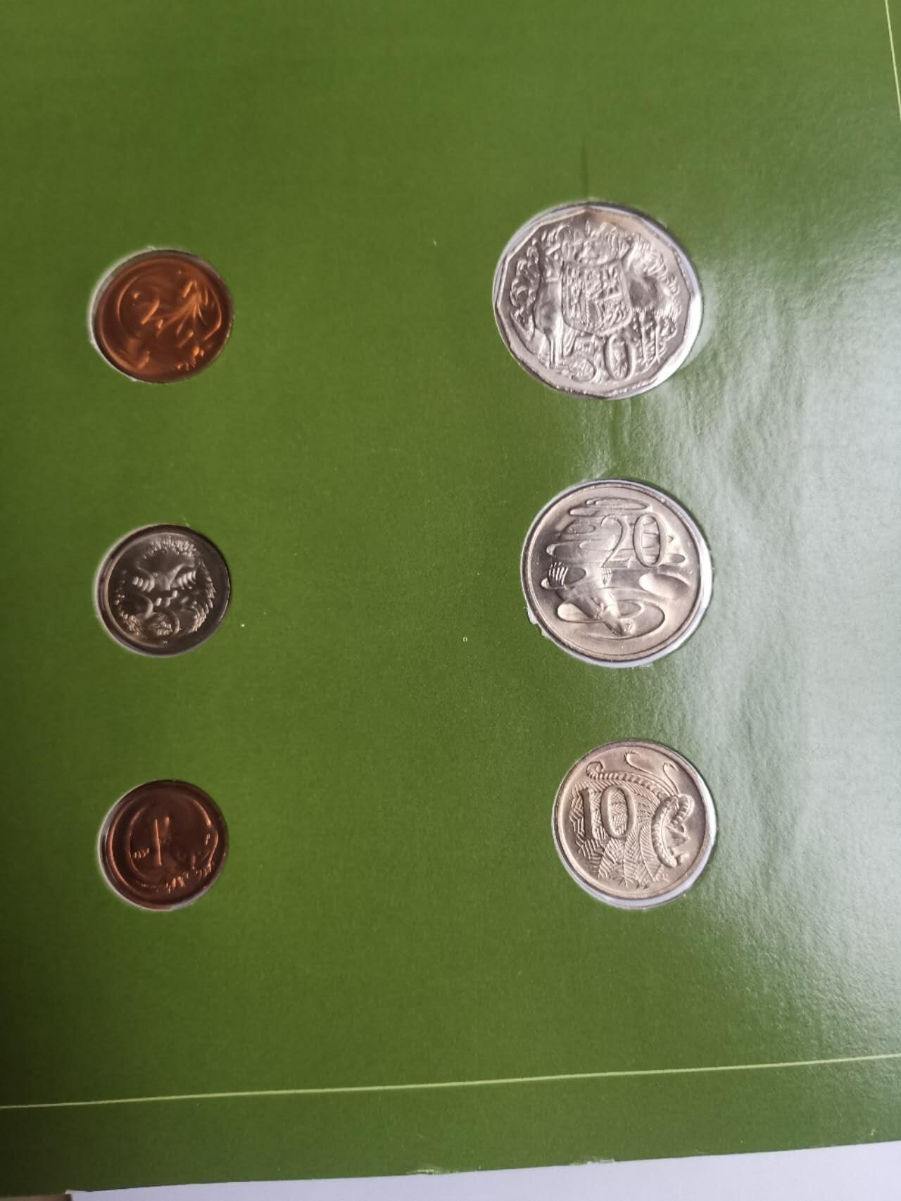 巨藏钱币第七期硬币场12月12号20点开拍 澳大利亚富兰克林邮币卡封装套币