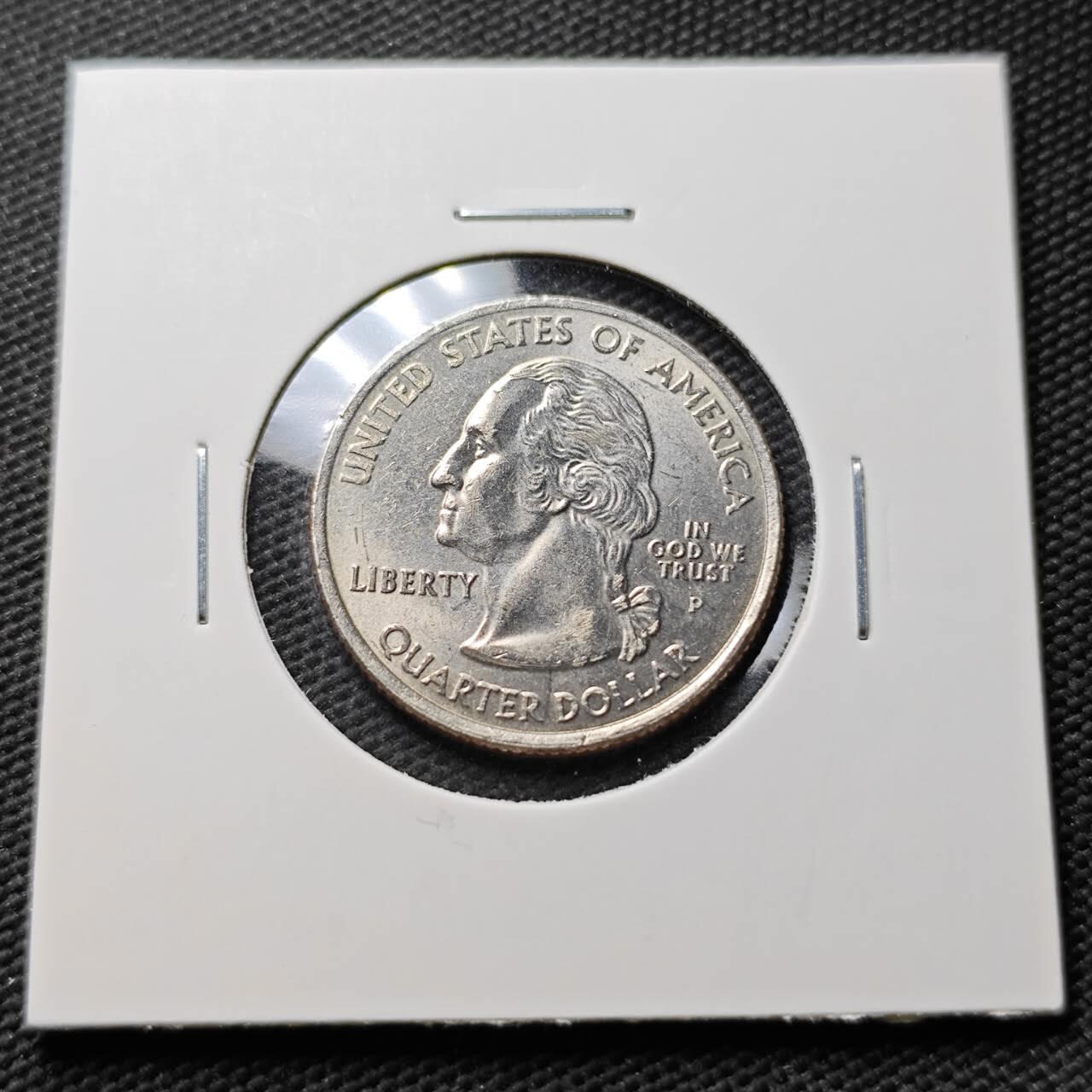 KK钱币收藏小铺 第377期  2月预留时间 周末发货  美国25分纪念币